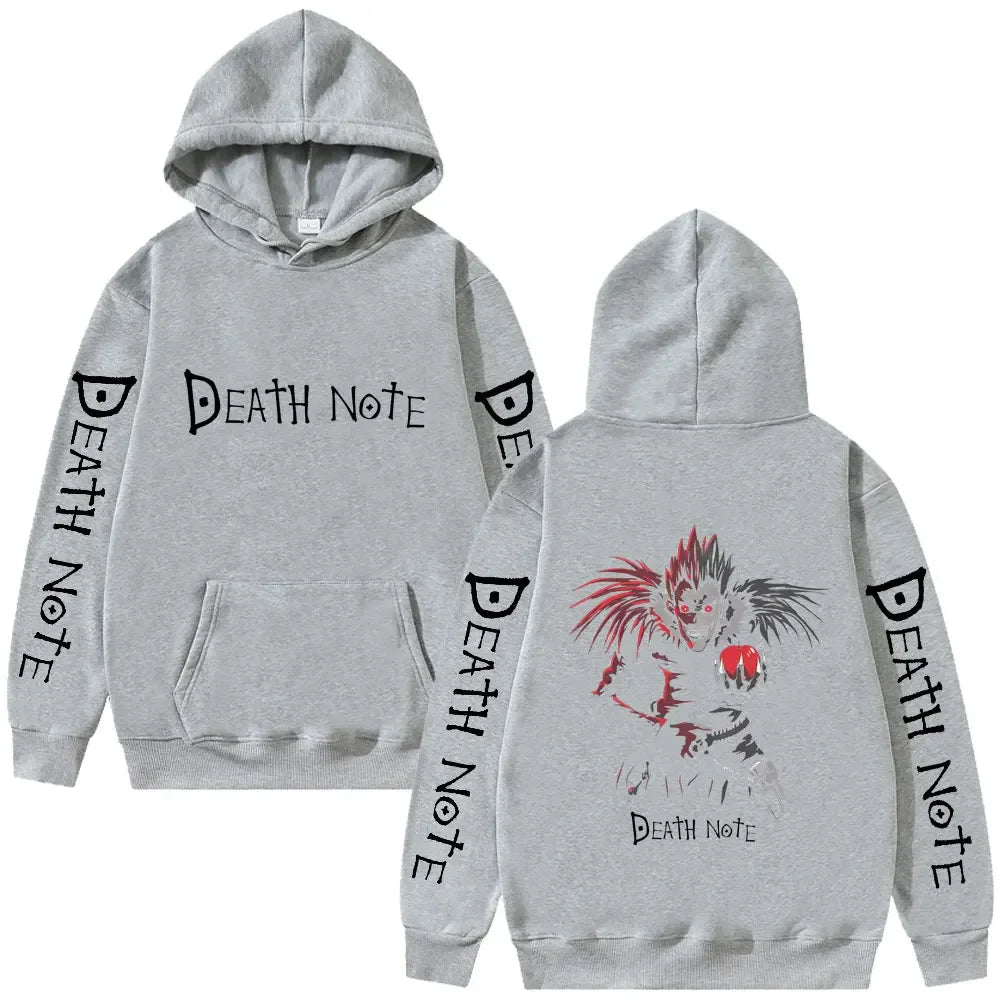 Death Note Ryuk Vintage Oversized Hoodie | Fleece Streetwear