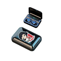 Demon Slayer Tanjiro Nezuko Bluetooth Anime Headset wireless charging sports fitness earbuds