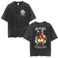 Albedo Overlord Vintage Washed T-Shirt Anime Graphic Tee