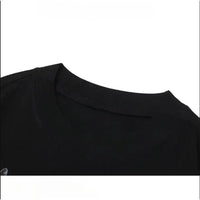 Monkey D. Luffy Parent-Child T-Shirt featuring colorful anime design on back and casual style for fans.