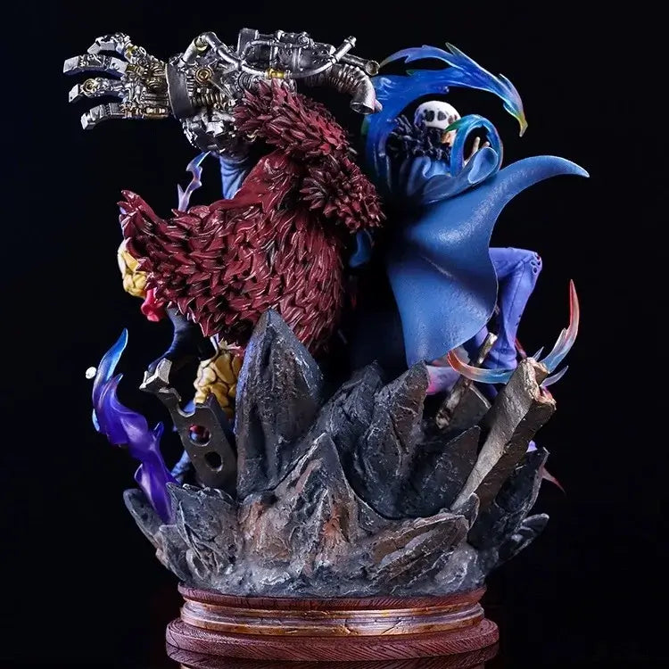 One Piece Onigashima Supernova Action Figures boxed gift set anime collectible Luffy Kid Law toy
