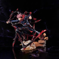 High-quality Jujutsu Kaisen Figures PVC model statues featuring Satoru Gojo, Itadori Yuji, and Ryomen Sukuna for desktop decoration.
