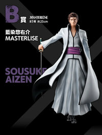 Bleach Ichiban Kuji 20th Anniversary PVC Figure featuring Ichigo, Aizen, and Grimmjow by Bandai