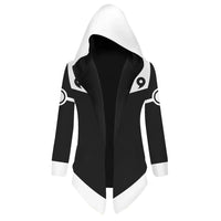 Naruto Uzumaki Cosplay Hooded Cardigan Trench Coat full length spring autumn anime casual jacket