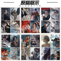 Chainsaw Man Anime Colouring Book multiple pages fan-drawn anime outline sketches colouring
