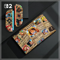 One Piece Luffy Nintendo Switch 2 Case anime soft shockproof Joy-Con cover protective shell gift