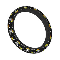 One Piece Luffy Anime Steering Wheel Cover soft elastic 37-38cm car decoration accessory