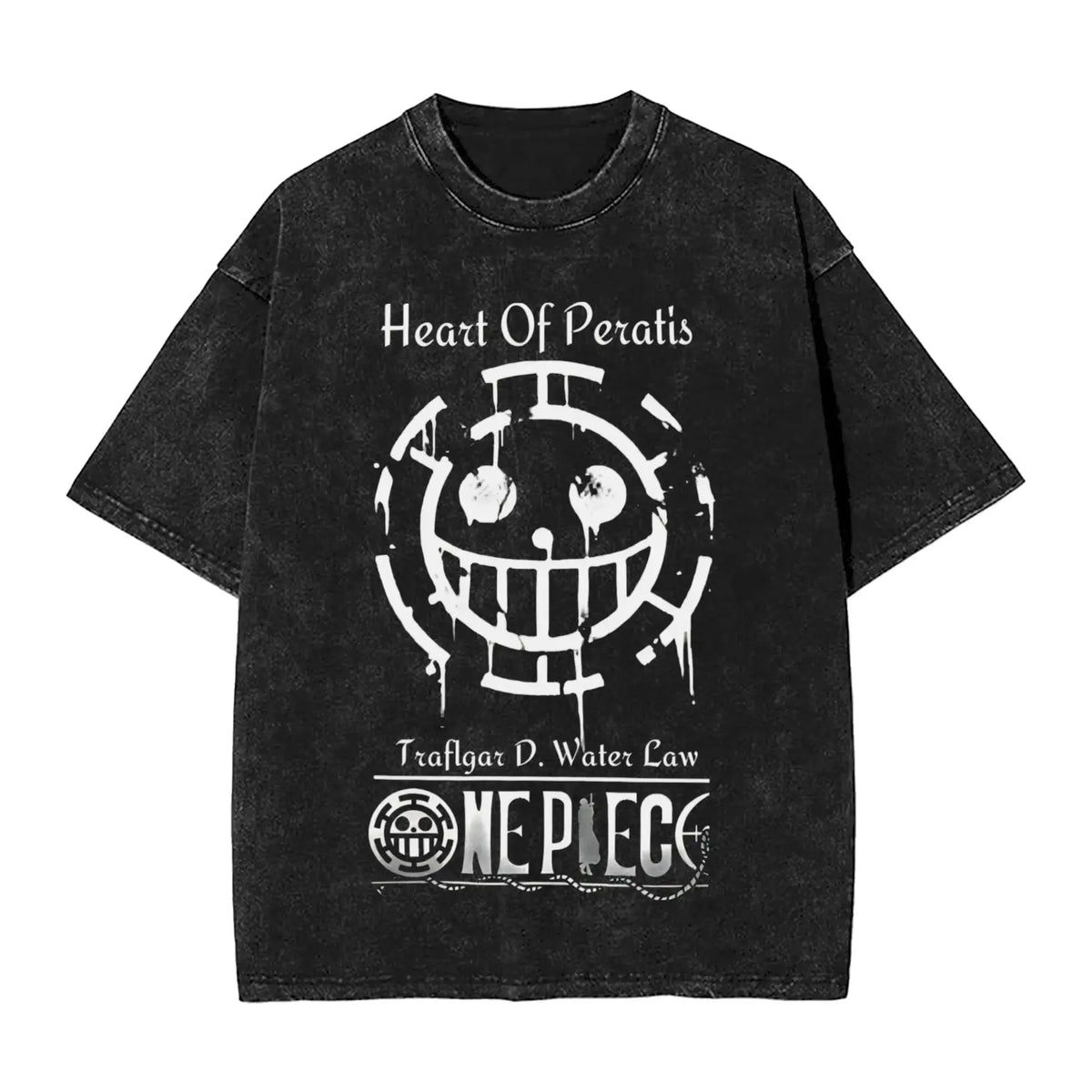 Eustass Kid One Piece Washed T-Shirt | Vintage Streetwear
