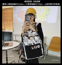 One Piece Luffy Anime Backpack school laptop travel bag men women bold print gift