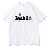 A Cute Solo Leveling T-shirt with a chibi anime design, perfect as a short sleeve O-neck gift for fans.