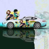 My Hero Academia Anime Car Wrap Decal Sticker PVC gloss protective body modification universal