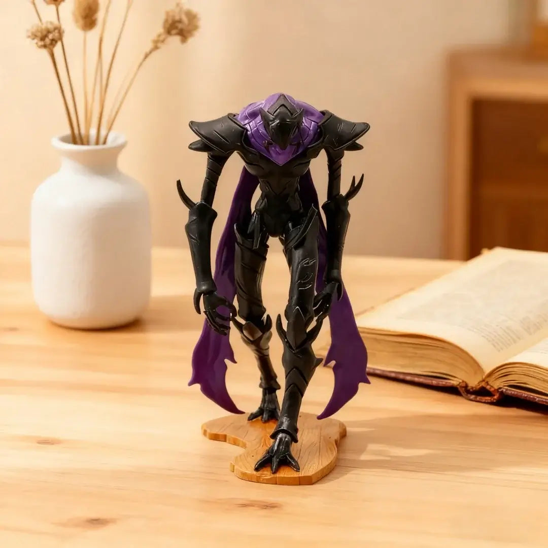 A detailed Solo Leveling Beru Figure made of PVC, featuring the Shadow Ant King in a dynamic battle pose for home decoration.