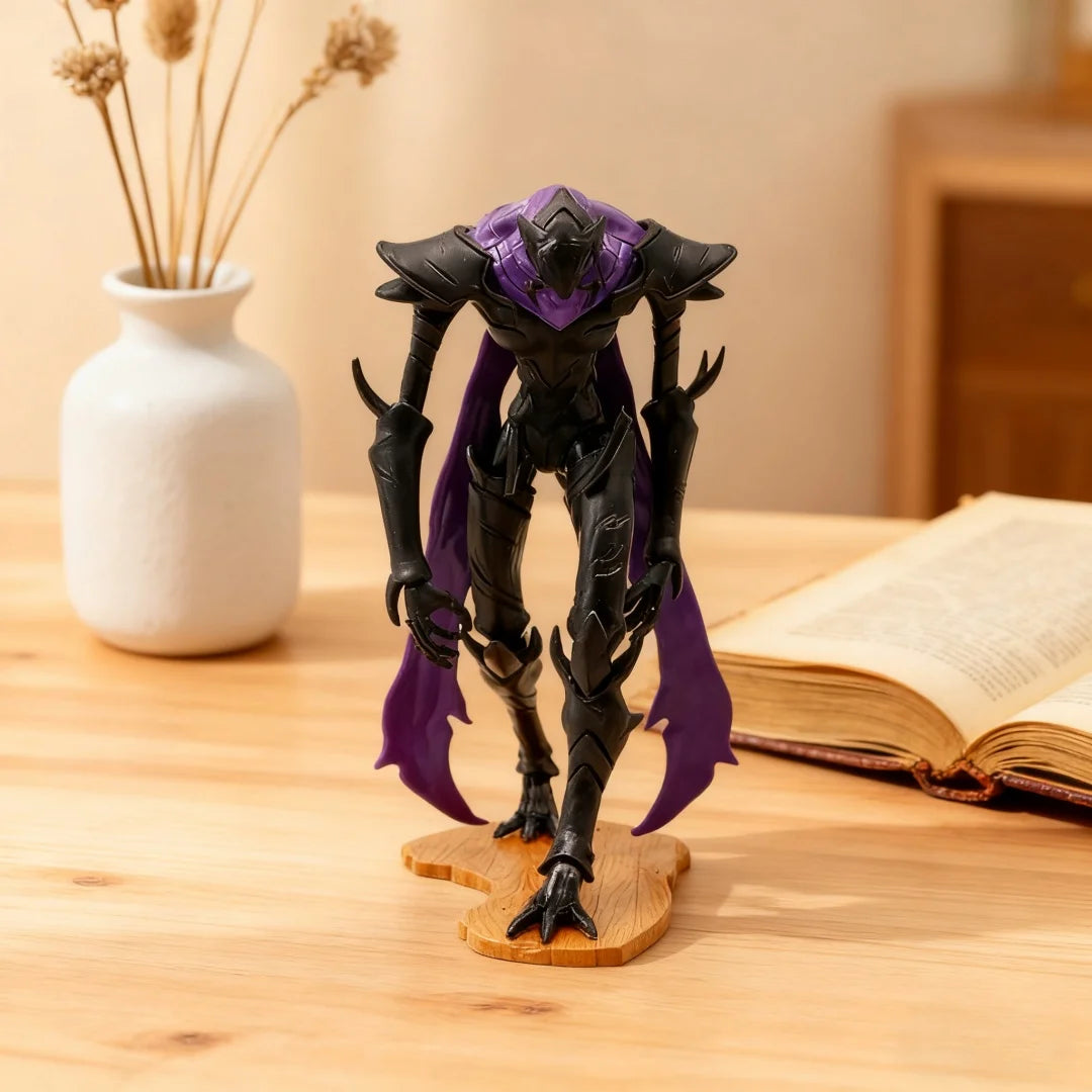 A detailed Solo Leveling Beru Figure made of PVC, featuring the Shadow Ant King in a dynamic battle pose for home decoration.