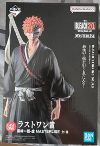 Bleach Ichiban Kuji 20th Anniversary PVC Figure featuring Ichigo, Aizen, and Grimmjow by Bandai