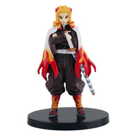 A high-quality Demon Slayer Action Figure PVC model collection featuring Kamado Tanjirou, Agatsuma Zenitsu, and Nezuko in dynamic warrior poses.