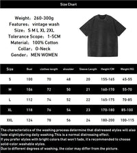Size chart for Edward and Alphonse Elric T-Shirt with measurements for S, M, L, XL, and XXL.