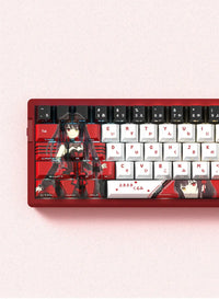 Miyu 129-Key OEM PBT Translucent Keycaps side-engraved 5-side thermal sublimation custom mechanical keyboard