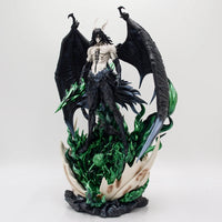 A detailed 32cm Bleach Anime Figure GK model featuring Kurosaki Ichigo in battle pose, available with Ulquiorra Cifer and Toshiro Hitsugaya variants.