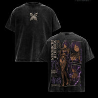 Yoruichi Shihouin Bleach Vintage Washed T-Shirt | Oversized Cotton Tee