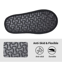 One Piece Luffy Memory Foam House Slippers side profile memory foam sole anime winter slippers
