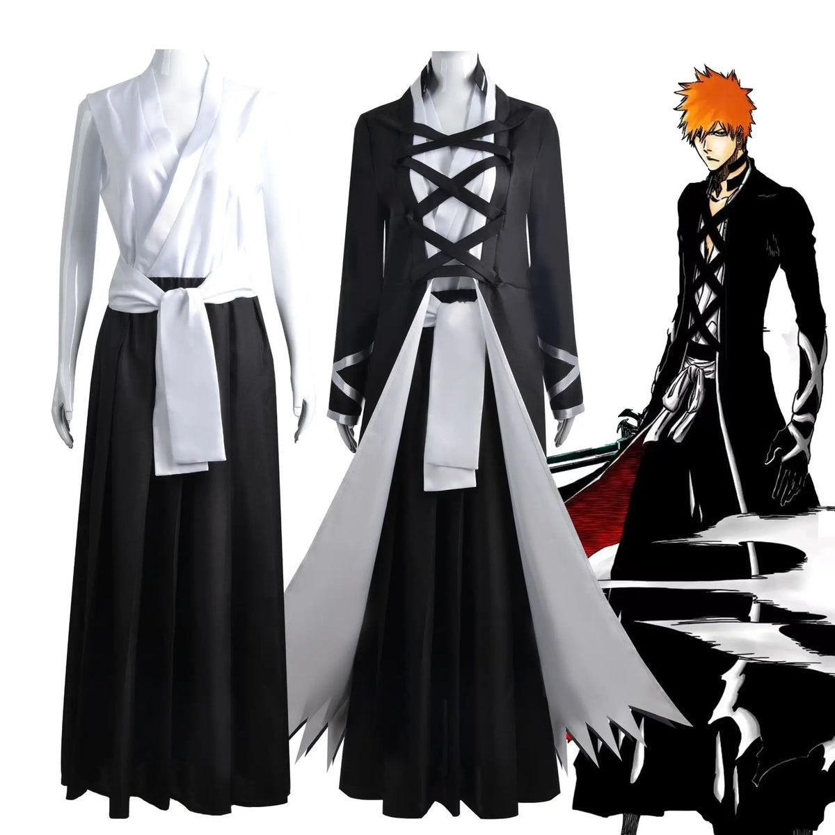 Ichigo Kurosaki Cosplay Costume | BLEACH Uniform