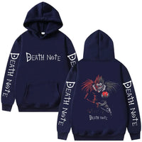 Death Note Ryuk Vintage Oversized Hoodie | Fleece Streetwear