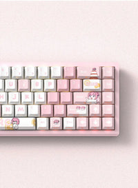 Miyu 129-Key OEM PBT Translucent Keycaps side-engraved 5-side thermal sublimation custom mechanical keyboard
