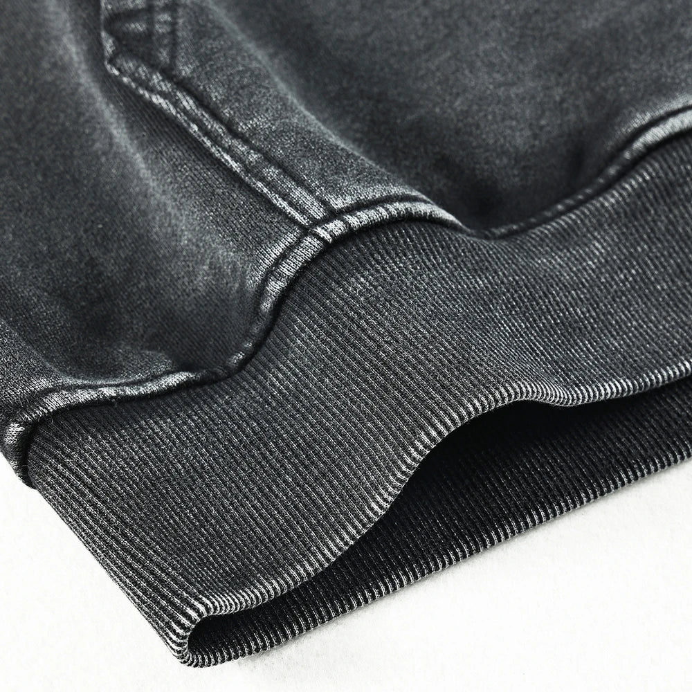 One Piece Vintage Washed Oversized Hoodie | Cotton Streetwear