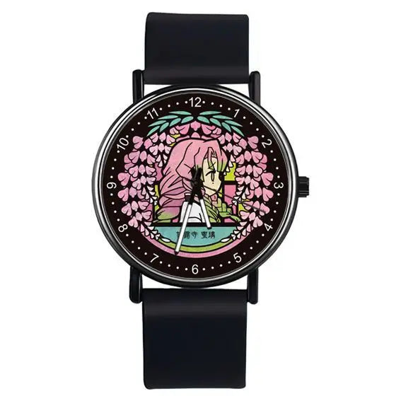 Demon Slayer Nezuko Sanemi Anime Student Analog Watch boxed holiday gift anime peripheral