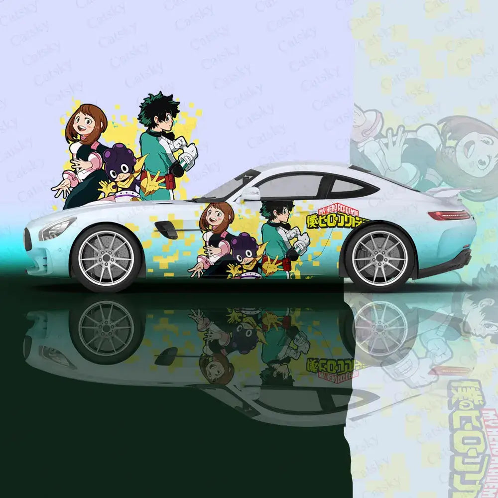 My Hero Academia Anime Car Wrap Decal Sticker PVC gloss protective body modification universal