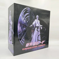 A detailed 32cm Bleach Anime Figure GK model featuring Kurosaki Ichigo in battle pose, available with Ulquiorra Cifer and Toshiro Hitsugaya variants.