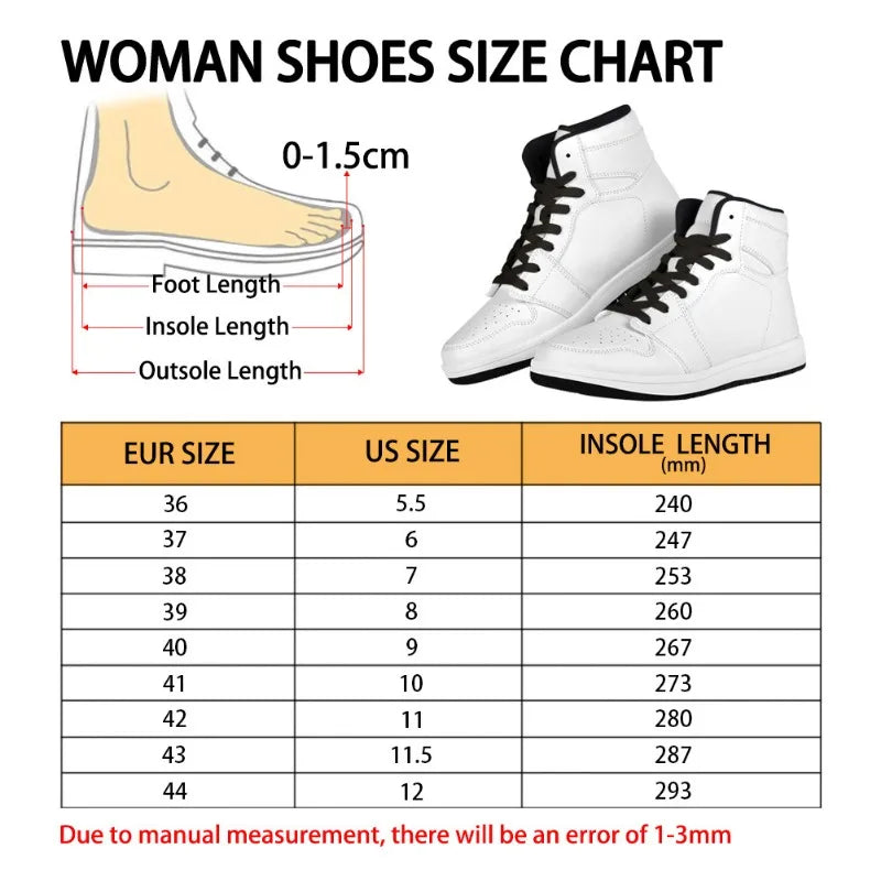 Naruto Anime High Top PU Leather Sneakers cartoon street sport basketball gift men women