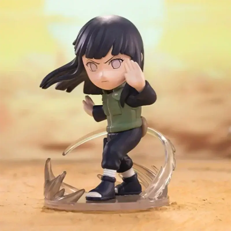 A cute Naruto Pop Mart Blind Box from the Ninkai Taisen Series featuring a collectible chibi anime desktop decoration model.