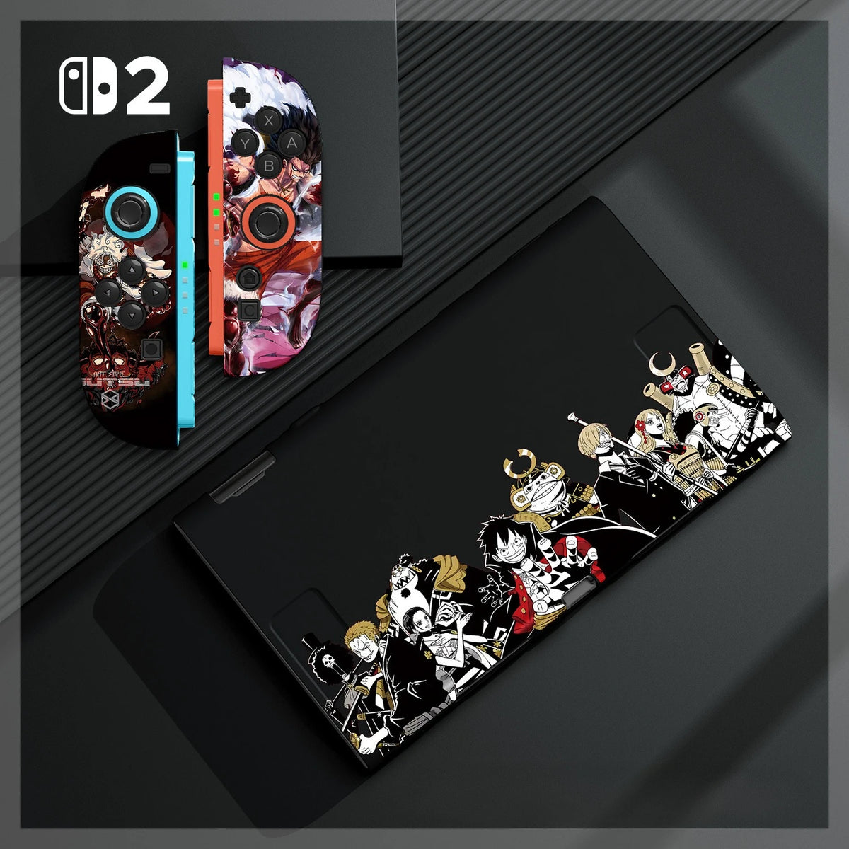 One Piece Luffy Nintendo Switch 2 Case anime soft shockproof Joy-Con cover protective shell gift