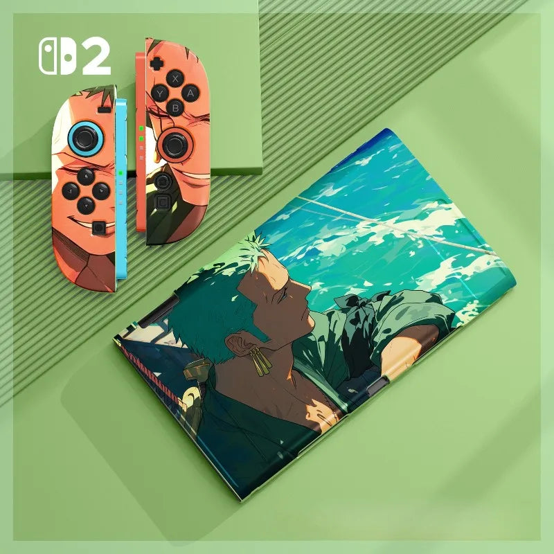 One Piece Luffy Nintendo Switch 2 Case anime soft shockproof Joy-Con cover protective shell gift