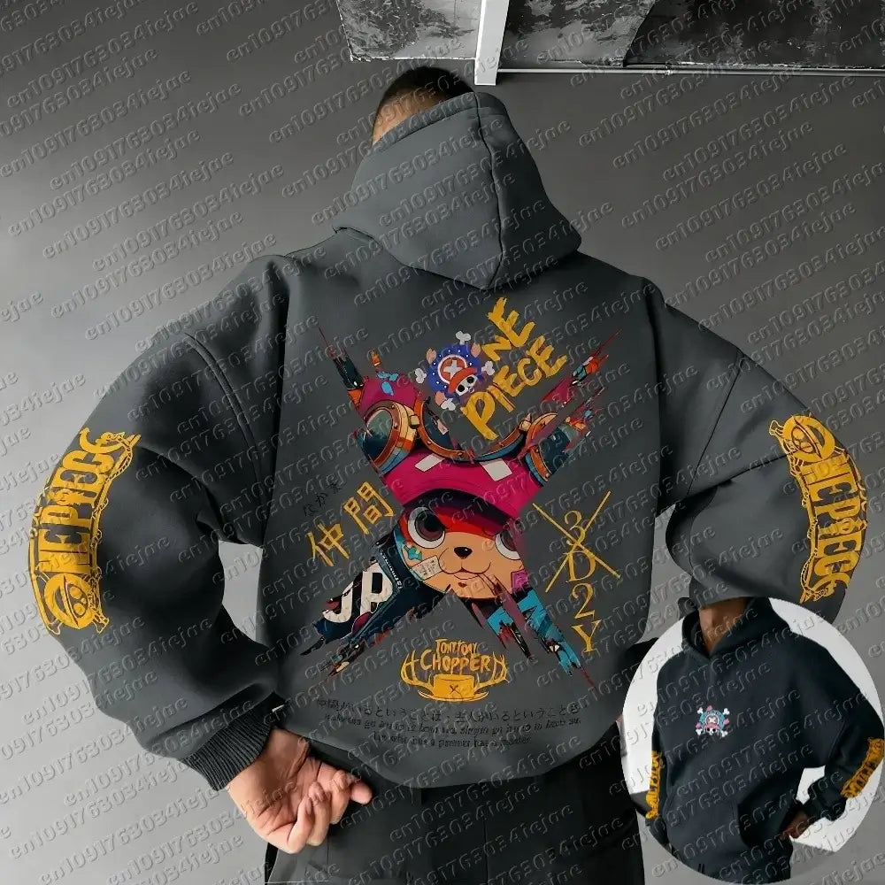 Chopper Hoodie One Piece Parent-Child Matching Infinite Visibility anime apparel free worldwide shipping
