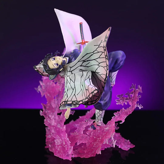 Kochou Shinobu Butterfly Dance Anime Figure 20CM Demon Slayer statue desktop ornament gift