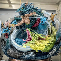 Roronoa Zoro Three Swords GK PVC Figure 23cm Bandai One Piece original packaging collector gift