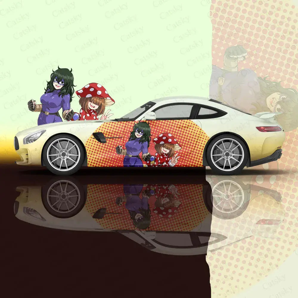 My Hero Academia Anime Car Wrap Decal Sticker PVC gloss protective body modification universal