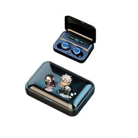Demon Slayer Tanjiro Nezuko Bluetooth Anime Headset wireless charging sports fitness earbuds