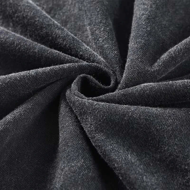Close-up of Dragon Ball Goku Majin Buu Washed Graphic T-Shirt washed print detail fabric quality