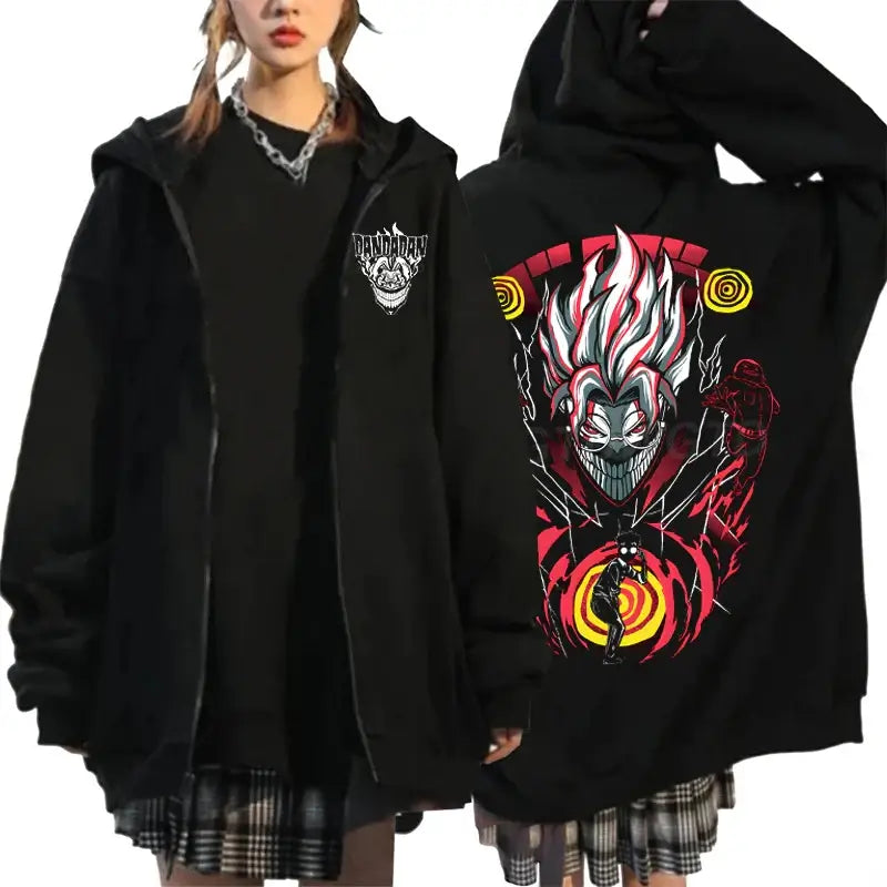 Dandadan Ken Takakura Hoodie | Okarun Anime Zip Up – Infinite