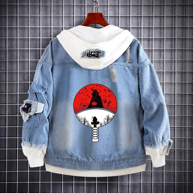 Naruto Akatsuki Itachi Harajuku Pullover Hoodie Bandai flannel streetwear S-5XL autumn winter