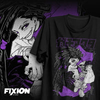 A hot anime Gachiakuta Print T-shirt in an oversized Y2K style, made from heavy cotton for women and men.