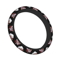 One Piece Luffy Anime Steering Wheel Cover soft elastic 37-38cm car decoration accessory