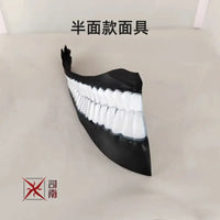 Dandadan Okarun Cosplay Costume Wig Suit Ken Takakura black collar uniform curly hair Halloween