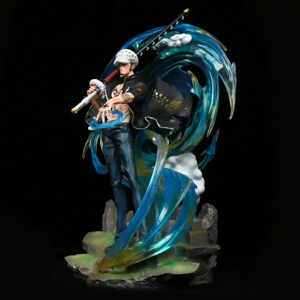 Trafalgar Law GK Luminous PVC Figure One Piece special edition illusory glow sculpture display