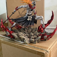 Bleach Kurosaki Ichigo Anime Figure displayed on desk room decoration collectible statue 23CM