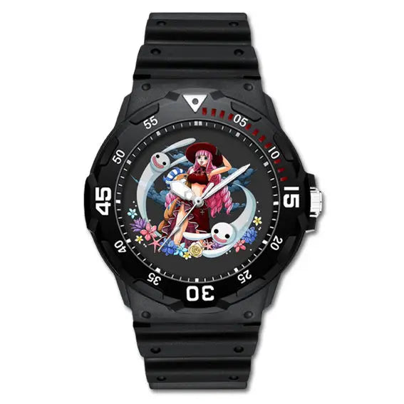 One Piece Anime Minimalist Quartz Watch side profile strap detail anime peripheral collectible