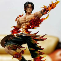 Portgas D Ace Action Figure One Piece PVC GK statue collectible model desk decoration gift